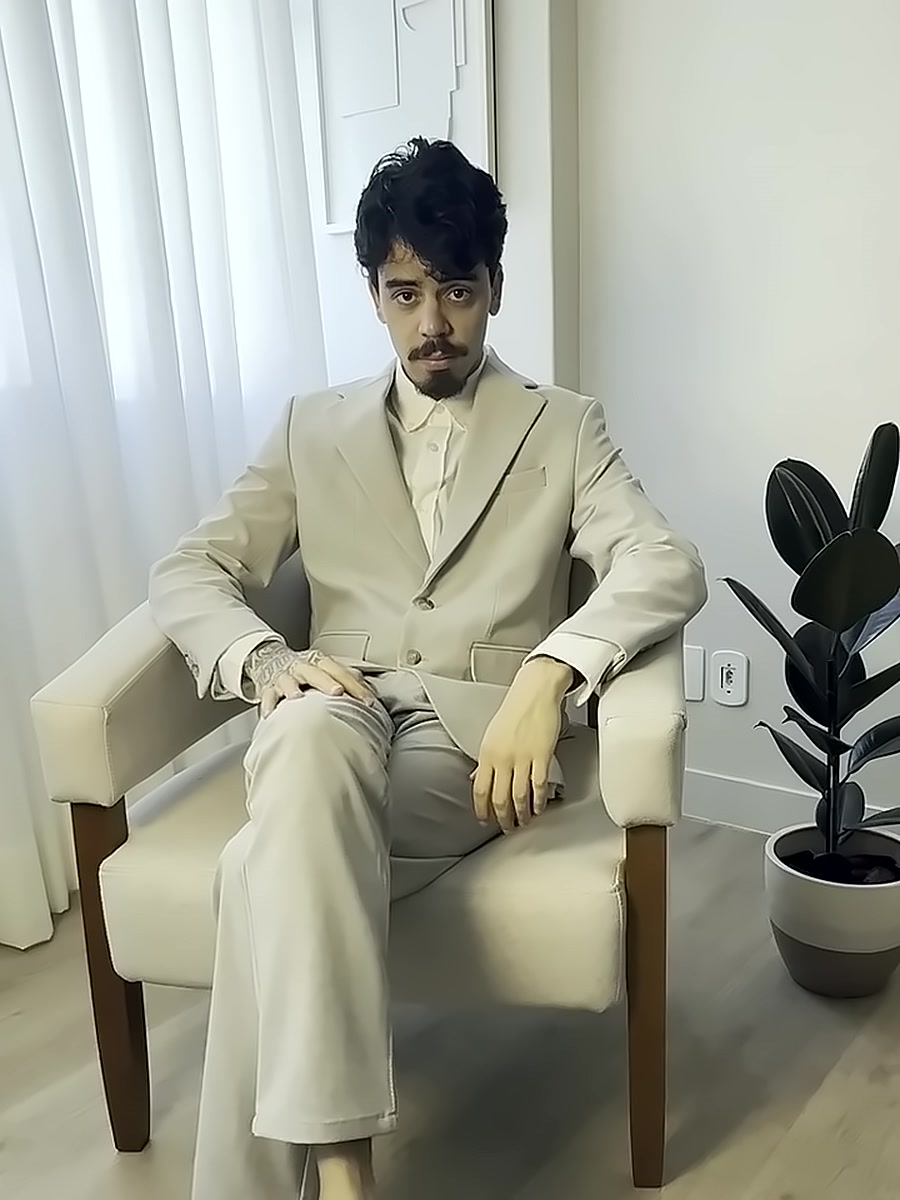 Retrato de Matheus Nizothec, fundador e idealizador do Instituto